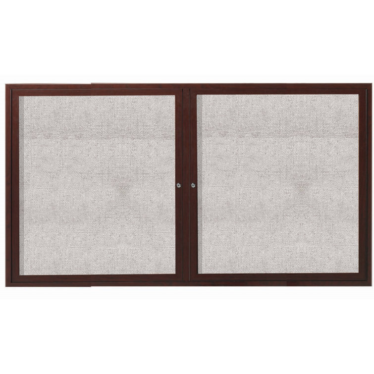AARCO Enclosed Wall Mounted Bulletin Board Wayfair